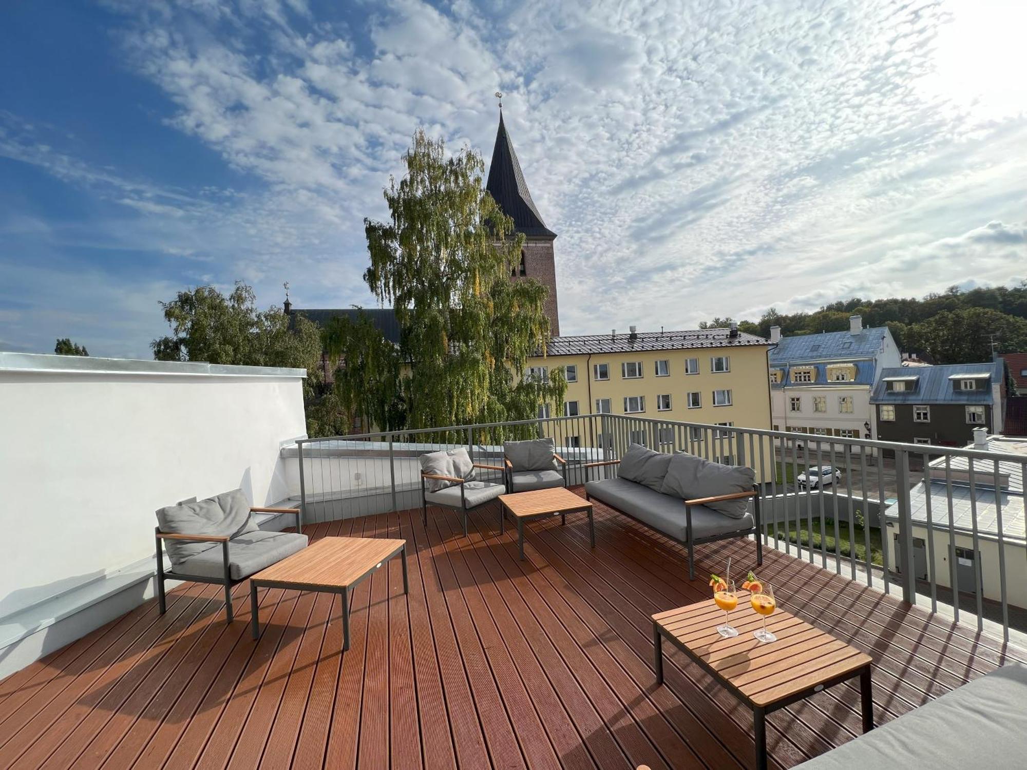 Cozy Apartment In Old Town Tartu Buitenkant foto